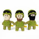 М'яка Іграшка Солдат ЗСУ з Бородою 25см, фото 3