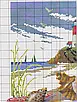 Набір для вишивання за нанесеною на канву схемою "Sailing (2)" .  AIDA 14CT printed, 31*46 см, фото 4