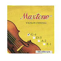 Струна для скрипки (G, соль) MAXTONE VN-4TH-4/4 - VIOLIN STRING (4TH)