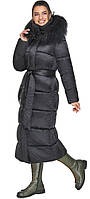 Тёплая женская морионовая куртка зимняя модель 59130