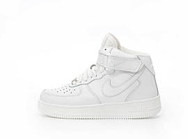 Зимові білі аїр форс Nike force 1 Winter Зимові білі жіночі чоловічі кеди