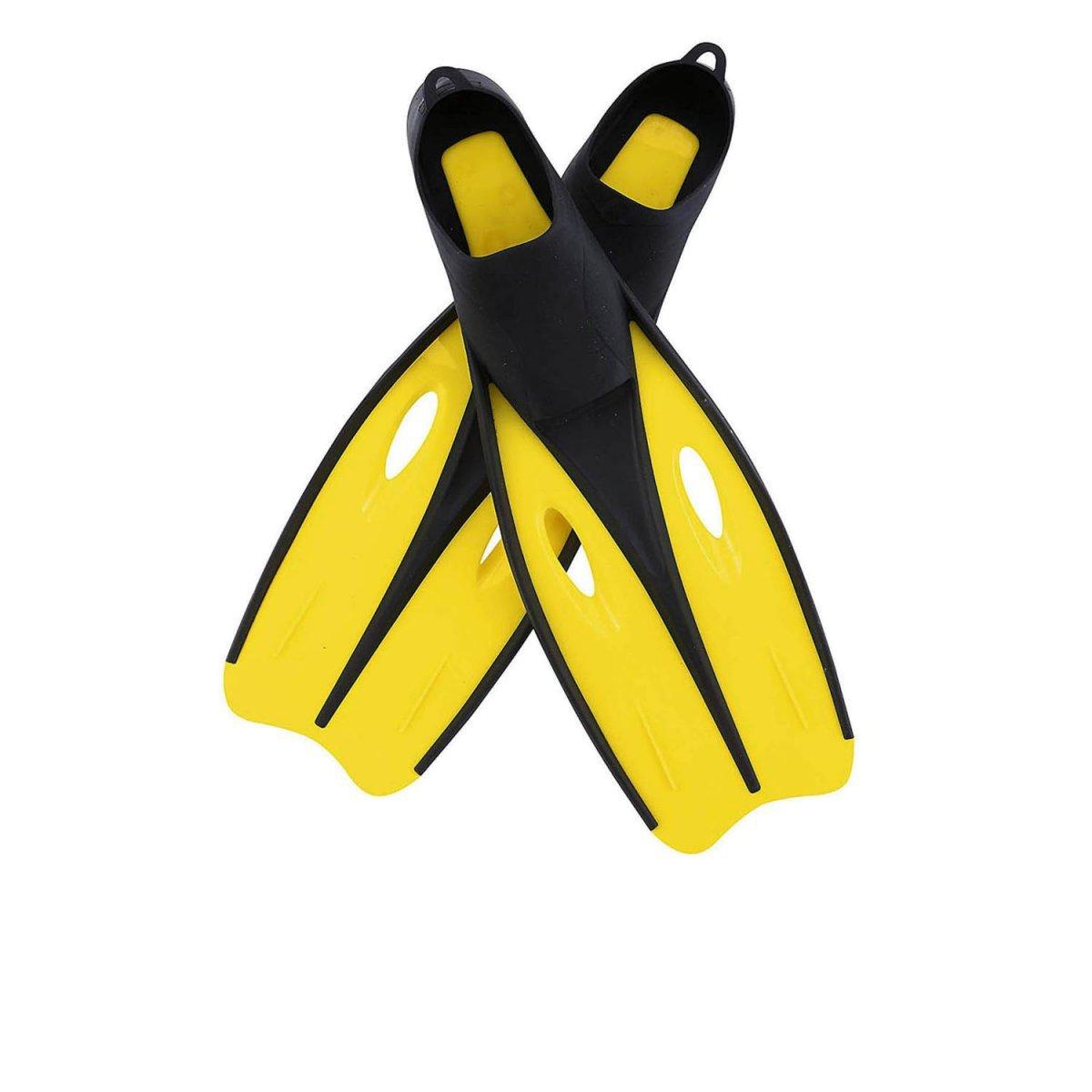 Ласти для плавання та фрідайвінгу Bestway розмір 40 (XL) під стопу 25 см Жовтий (IP-169709)