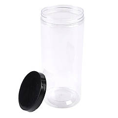 Ємність банка для зберігання сипучих продуктів та круп Supretto 1 л, пластик (8404)