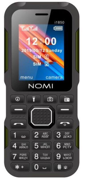 Телефон Nomi i1850 Khaki UA