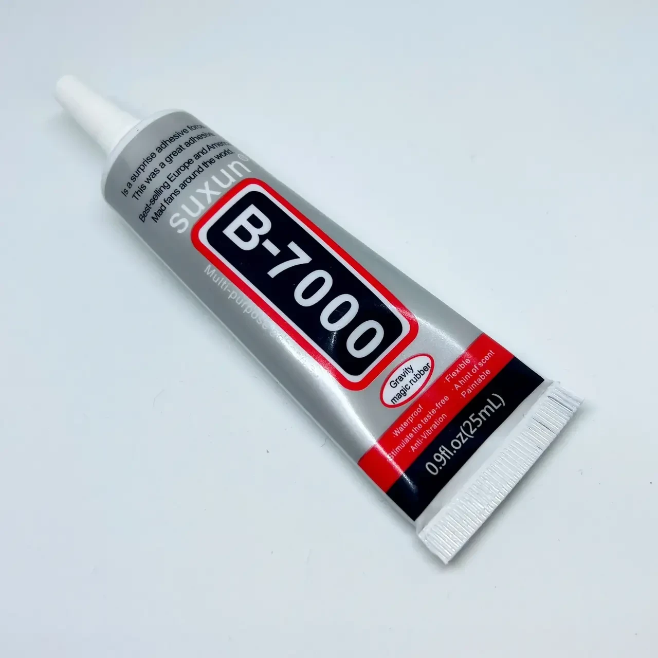 Силіконовий клей герметик B-7000 у тюбику з дозатором 15ml, фото 1