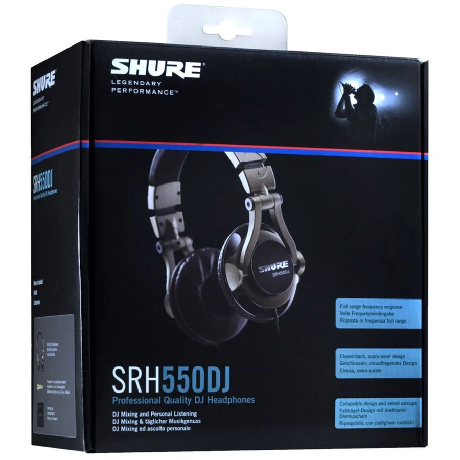 Навушники для DJ SHURE SRH550DJ - фото 7 - id-p1986548552