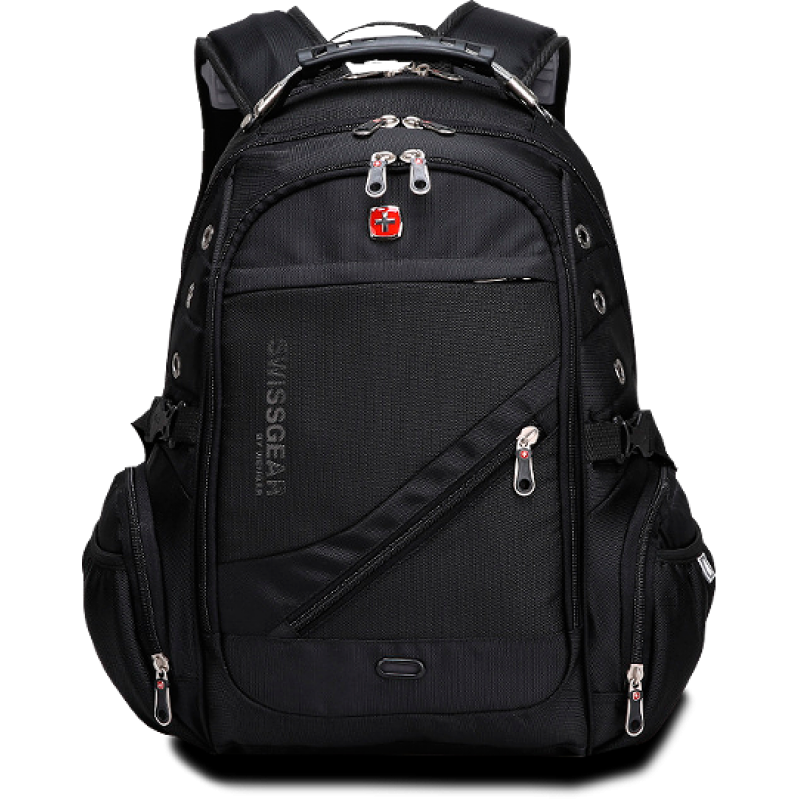 Міський ергономічний рюкзак 55 Літрів Swissgear 8810 PRO з USB і AUX + дощовик у комплекті