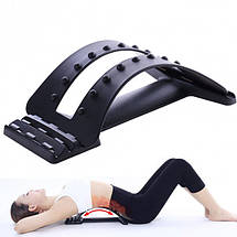 Тренажер спортивний місток масажер для спини та хребта 3-рівневий Magic Back Support, фото 3