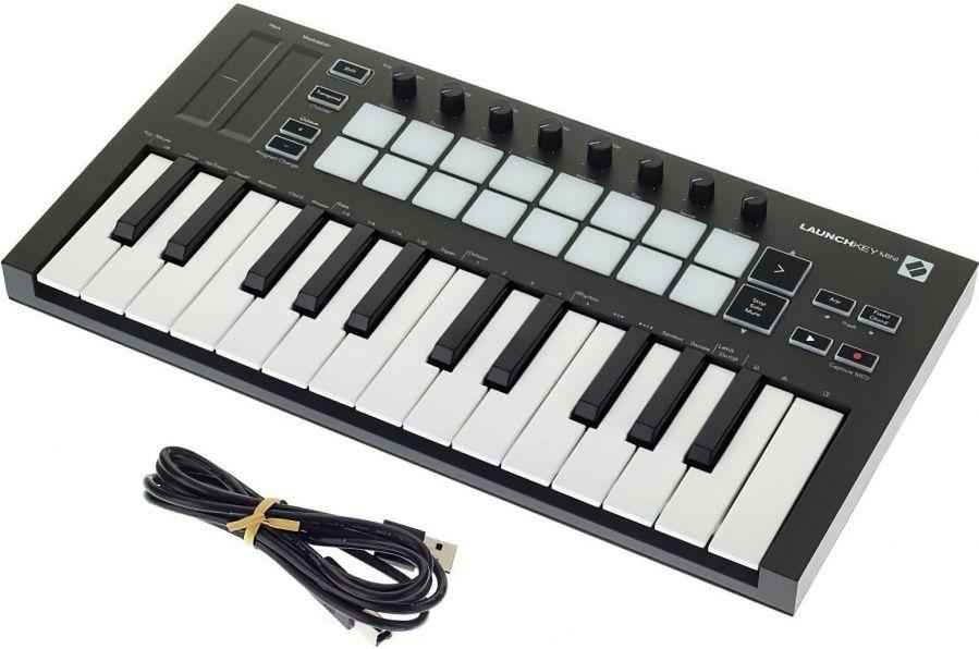 MIDI клавіатура NOVATION LaunchKey Mini MK3 - фото 5 - id-p1986548627