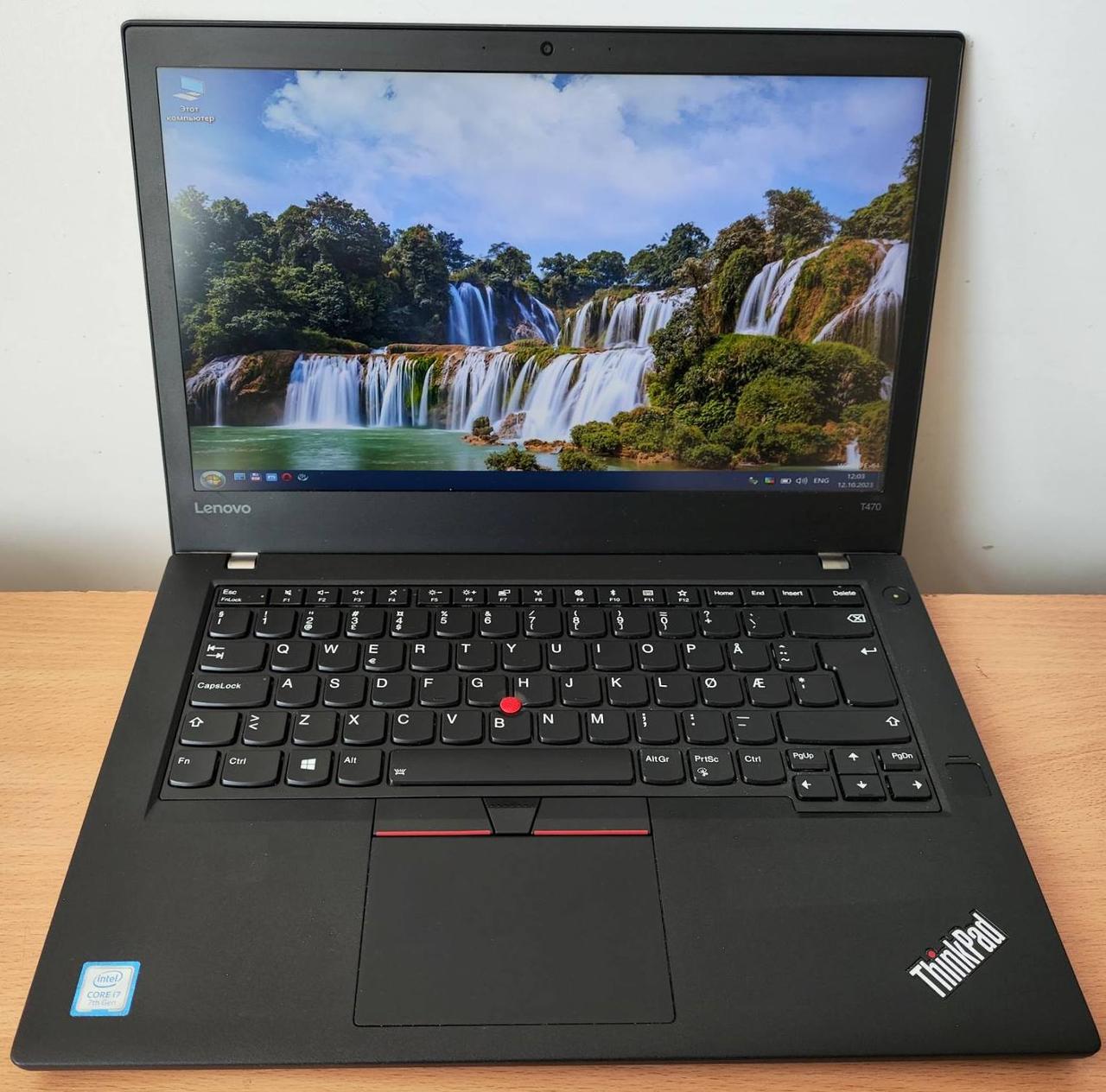 Ноутбук Lenovo ThinkPad T470 14” FHD/IPS i7-7600U/16 GB DDR4/SSD 512 Gb/Intel HD Graphics 620/WebCam