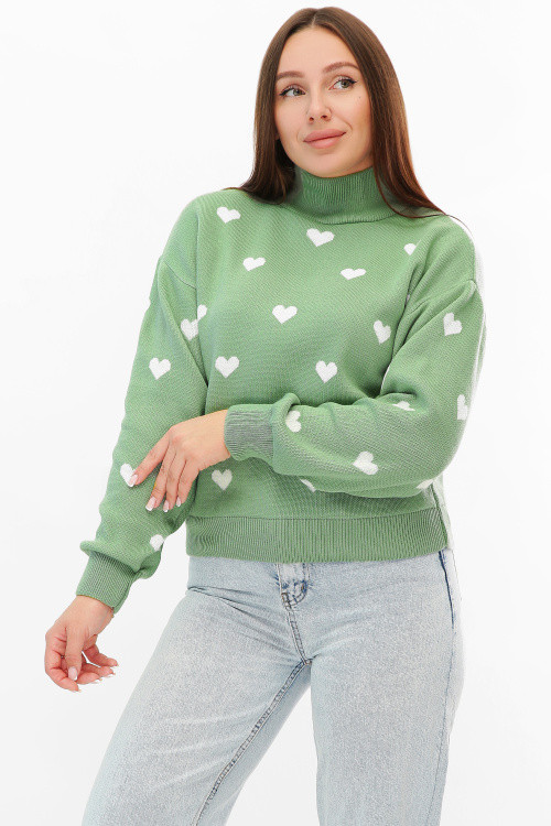 Жіночий светр з модним принтом (5 кольорів)