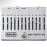 Гітарна педаль Еквалайзер MXR TEN BAND EQ