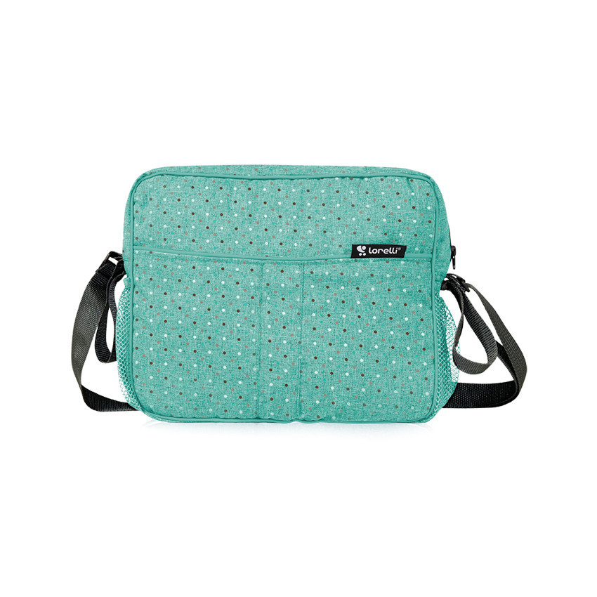 Сумка для мами Lorell Kids Mama Bag-1 3 кишені з сповивальним матрацом 35х8х27 см Зелений (10040081704-LR)