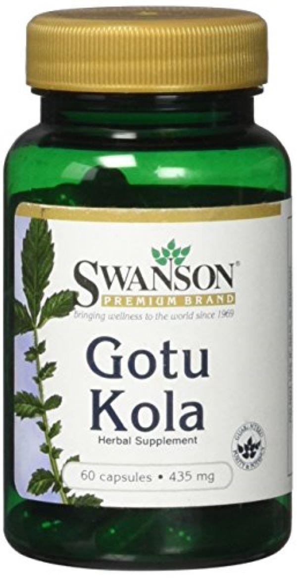Готу кола Swanson Full Spectrum Gotu Kola 435 mg 60 Caps
