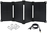 Складное солнечное зарядное устройство Solar panel IP67 28W (xinpugung 28W X001I2BOR5)