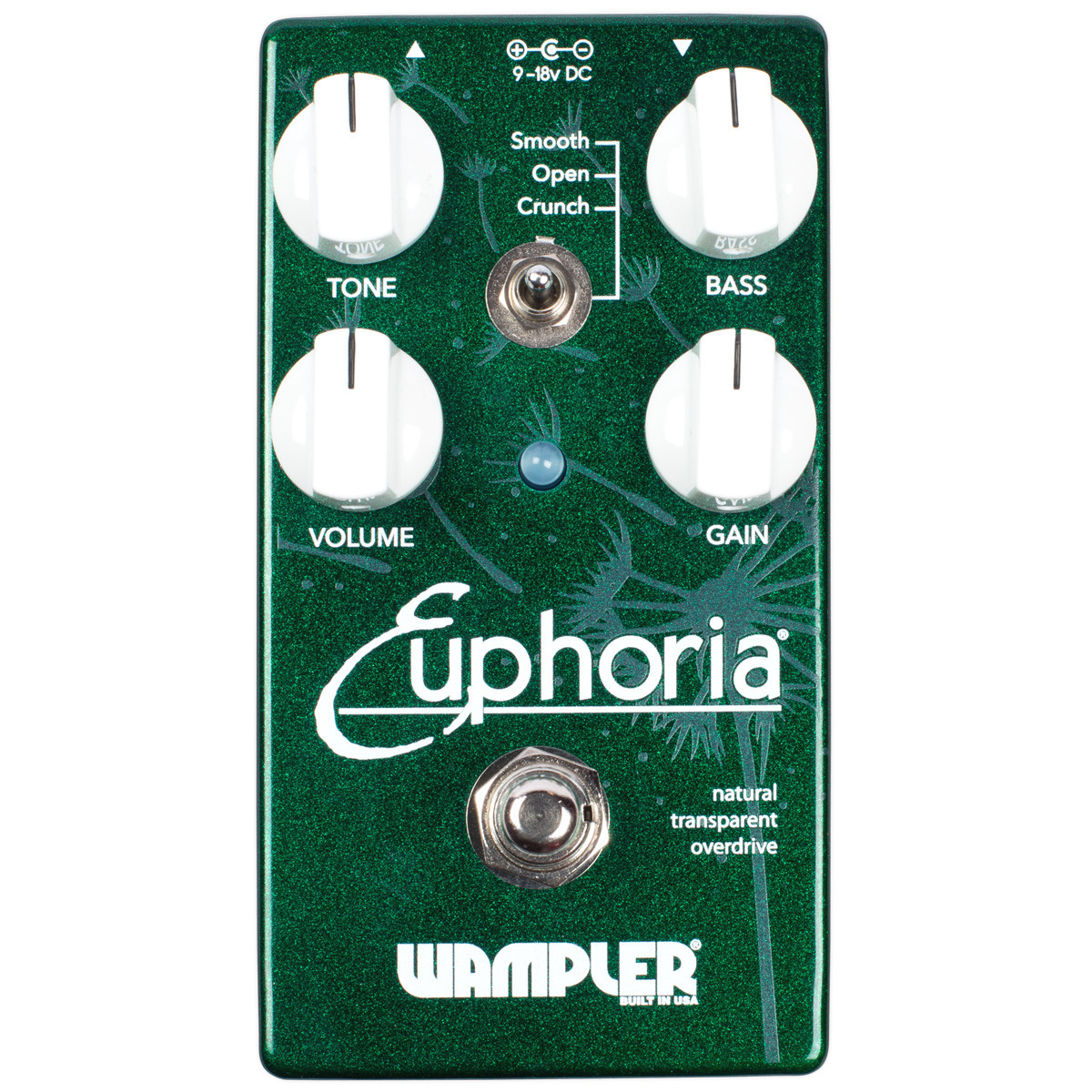 Педаль овердрайв для електрогітари WAMPLER EUPHORIA OVERDRIVE