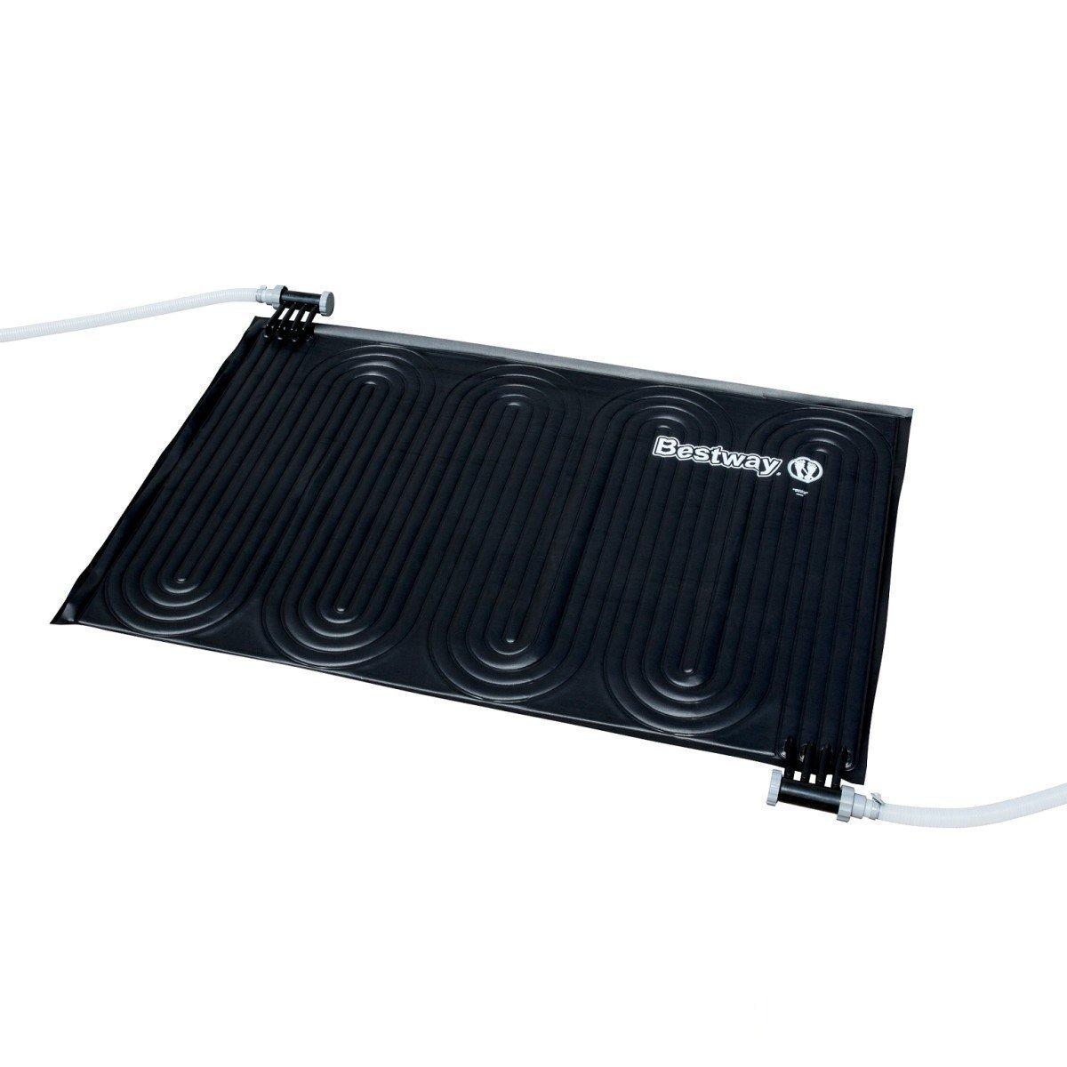 Сонячний нагрівач для басейнів Bestway 110х171 см ПВХ Чорний (IP-169483)