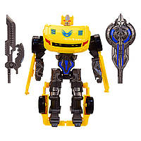 Трансформер A-Toys робот и машинка джип 11.3х5.6х3.5 см пластик Желтый (39-6(Yellow)-RT)