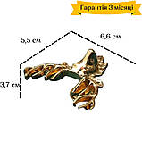 Меблева ручка для шафи, шухляди, комоду,  ретро, декоративна, олень, The Chestnut, фото 2