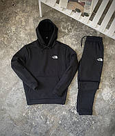 Мужской спортивный костюм зимний The North Face на флисе | Толстовка + Штаны теплый зима Зе Норт Фейс