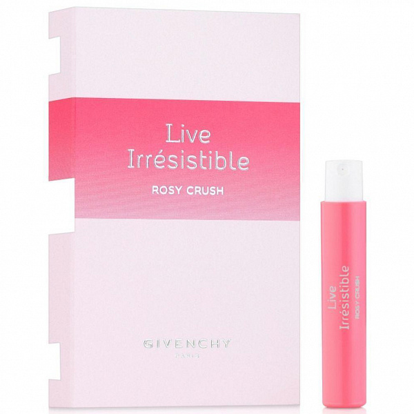 Парфумована вода Givenchy Live Irresistible Rosy Crush для жінок — edp 1 ml vial