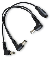 Патч-кабель для жвилення гітарних педалей ROCKCABLE Daisy Chain Cable - 20 cm, 3 Outputs