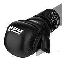 Рукавиці для MMA PowerPlay 3026 Чорні XL
