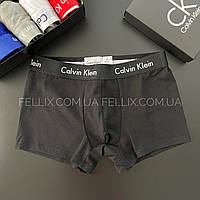 Мужские трусы боксеры Calvin klein 365 new, черные XL