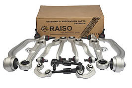 Комплект важелів передньої ходової на Audi A4 B6(Ауді А4 Б6) 2000-2004