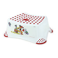 Ступенька детская в ванную Lorell Kids Disney-1 пластик 40х28х14 см Бело-красный (10130350913-LR)