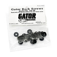 Гвинти для рекових кейсів GATOR GA20 Black Chrome Screws & Washers (10 Set)