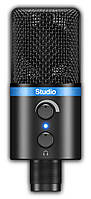 Студійний мікрофон для iPhone, iPad, iPod touch, Mac, ПК і Android IK MULTIMEDIA iRig Mic Studio (Black)
