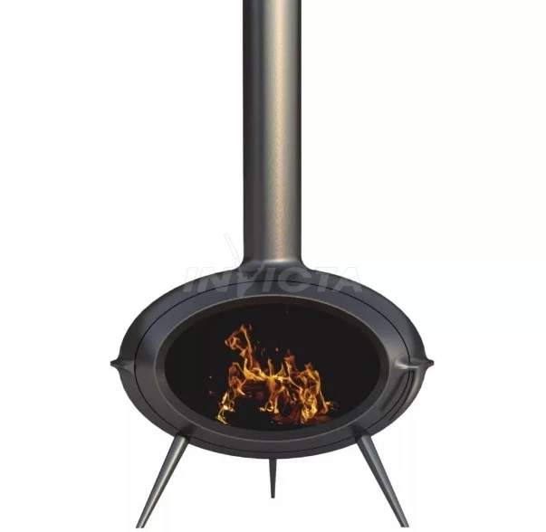 Піч-камін Invicta Brio (ref. 6481-44). 7 кВт, фото 1