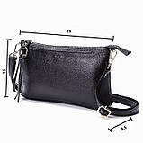 Натуральна шкіряна Сумка клатч ReSeXe кросбоді осінь 2023 зима 2024 гаманець через плече, фото 2