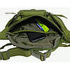 Сумка поясна тактична / Чоловіча сумка на пояс / Армейська сумка. UH-374 Колір: зелений, фото 8