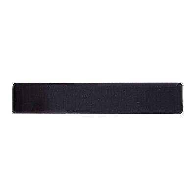 Дверні ручки Декоративна вставка INSERT 125*21.2 (ПАРА) BLACK - чорний POLYMER 49789 RDA Китай, фото 1