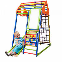 Детский спортивный игровой комплекс Baby Sport SB KindWood Дерево 132х85х150 см (Color Plus)