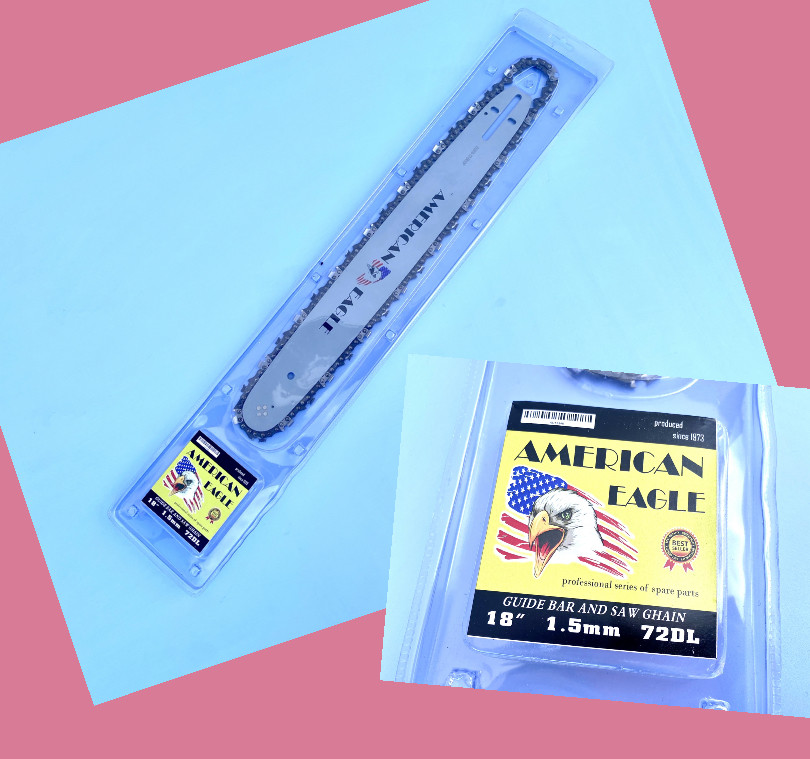 ううy ШИНА+ЛАНЦЮГ 45 см для бензопили 4500/5200 (0.325 крок на 72