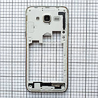 Корпус Samsung J500H Galaxy J5 (2015) (середня частина) для телефону Б/В сірий Original