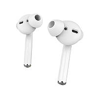 Белые силиконовые вакуумные накладки для AirPods