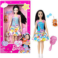 Кукла Моя первая Барби Рене My First Barbie Renee Doll with Squirrel HLL22