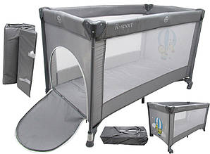 Манеж дитячий K1 SZARY R-SPORT