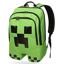 Рюкзак Minecraft Creeper зелений