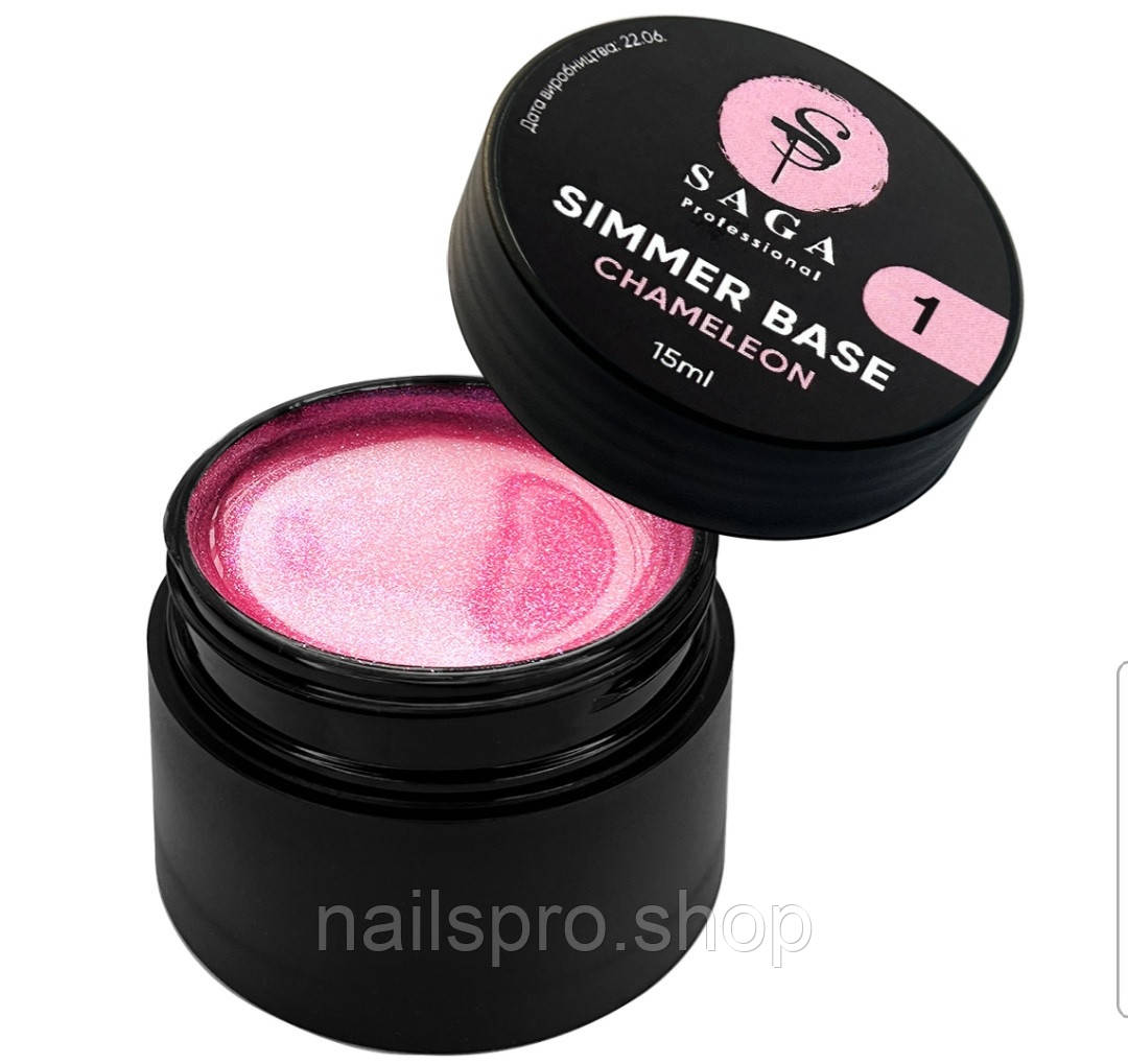 Saga Professional Shimmer Base Chameleon №1