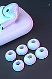 Амбушюри силіконові Grendio для навушників AirPods Pro, розмір L, Білі (2049052), фото 6