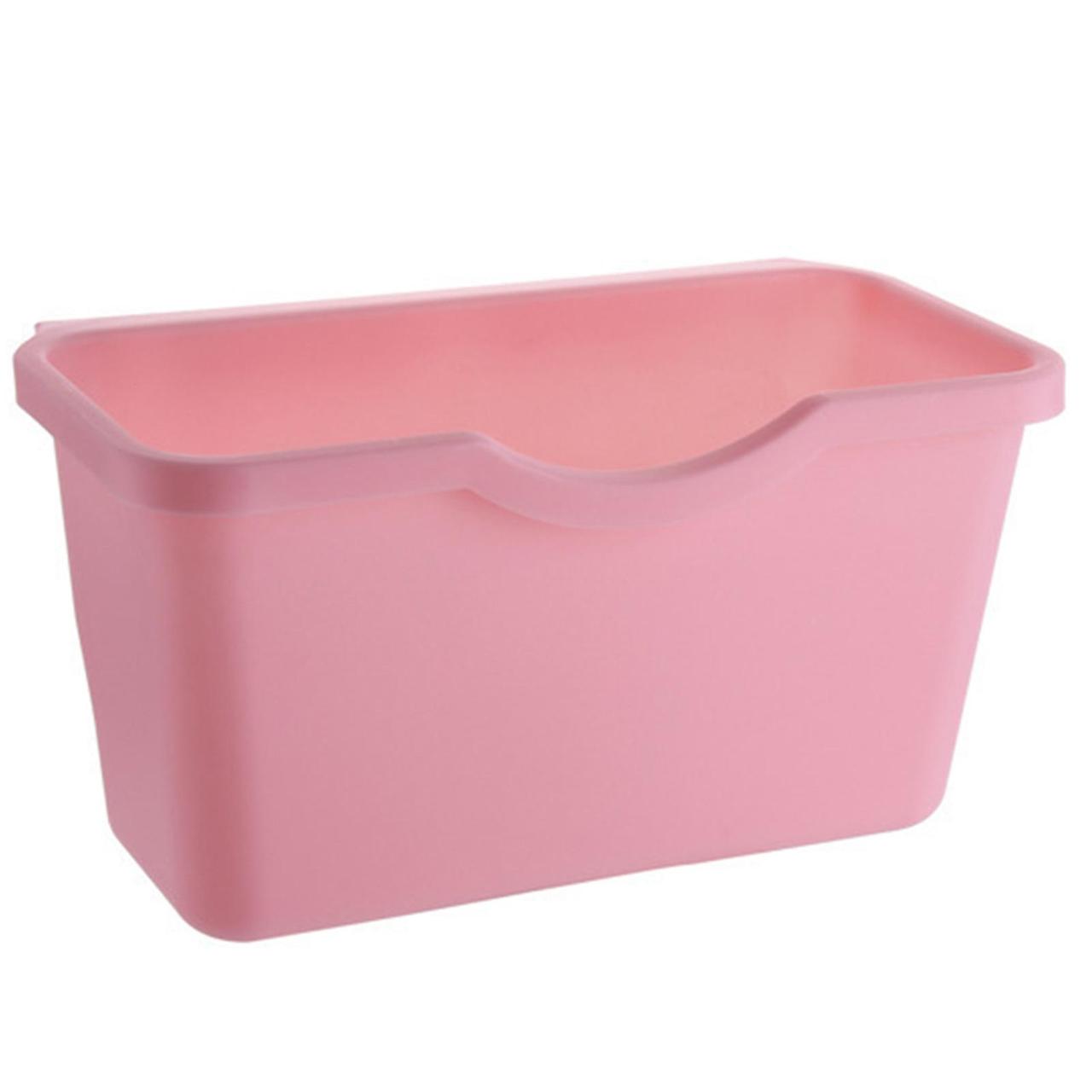 Органайзер навісний для сміття рожевий, фото 1