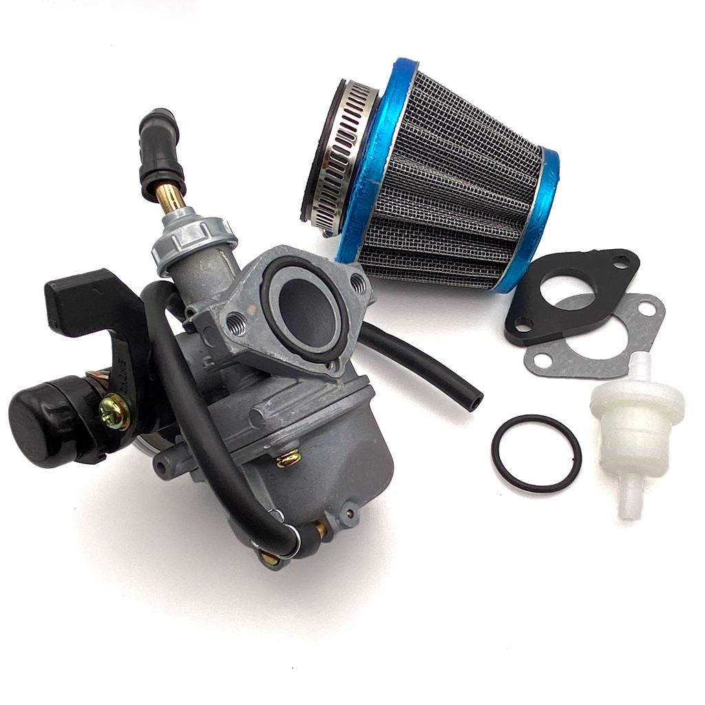 Карбюратор у зборі 70-110CC з повітряним фільтром до двигуна квадроцикл ATV, фото 1