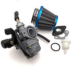 Карбюратор у зборі 70-110CC з повітряним фільтром до двигуна квадроцикл ATV
