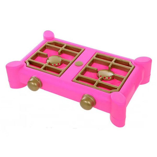 Дитяча кухонна плита Юніка 70415 P з двома конфорками Рожевий (70415 Pink-RT)