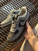 Мужские / женские кроссовки Nike Air Force 1 Grey Black